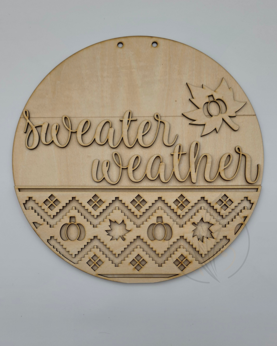 Sweater Weather Door Hanger