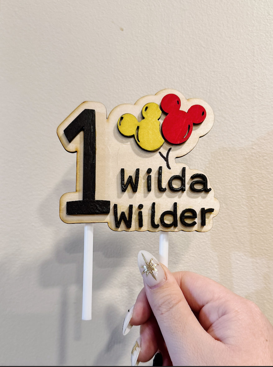Birthday Cake Topper