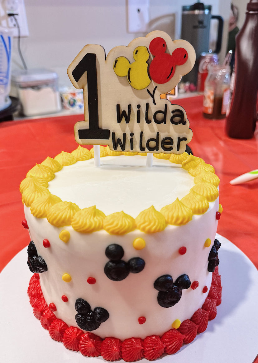 Birthday Cake Topper