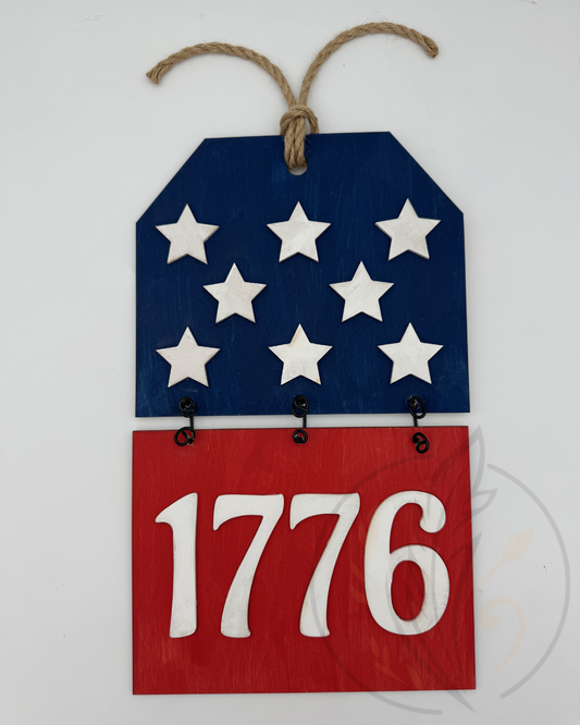 1776 Door Hanger