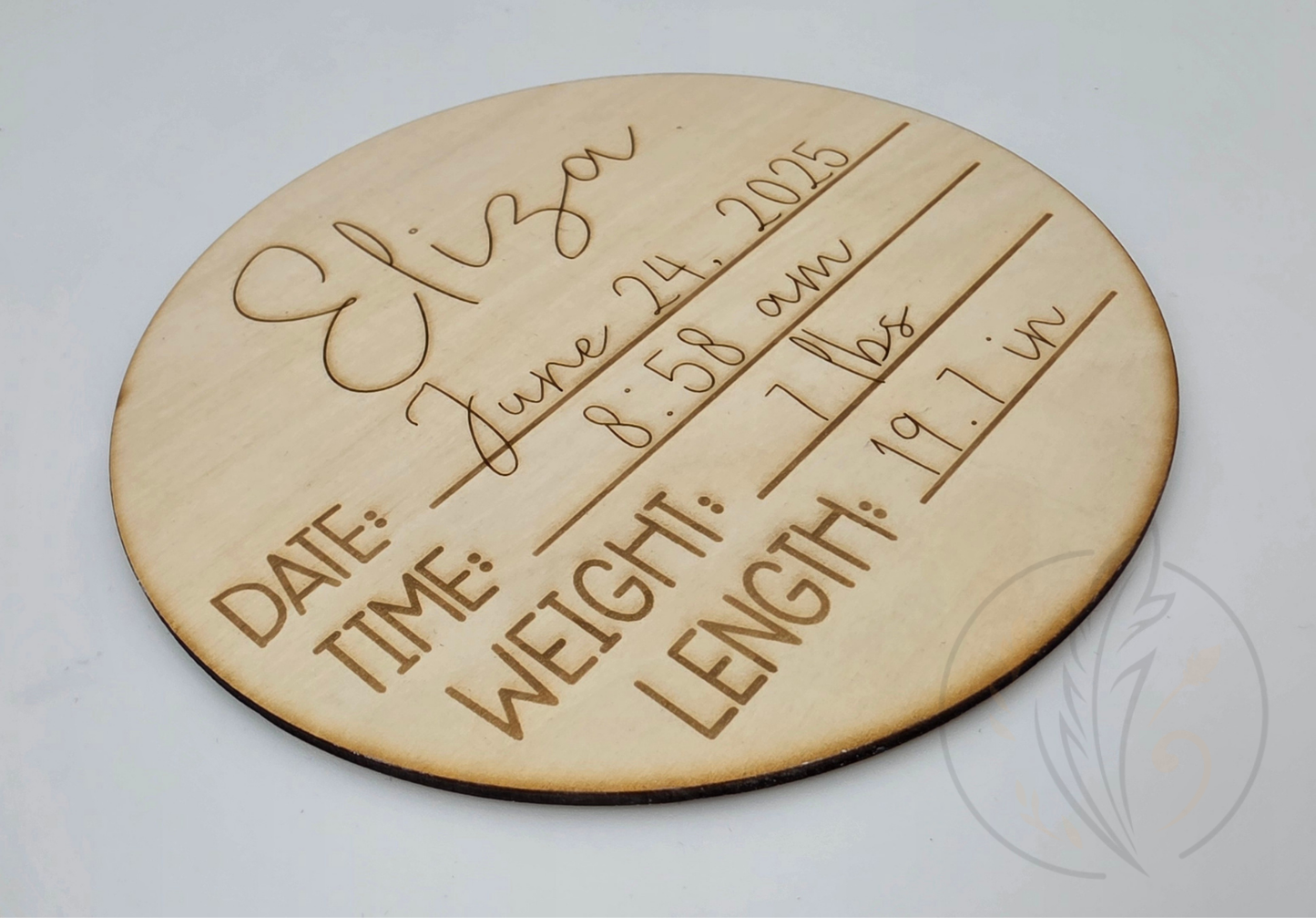 Personalized Newborn Stats