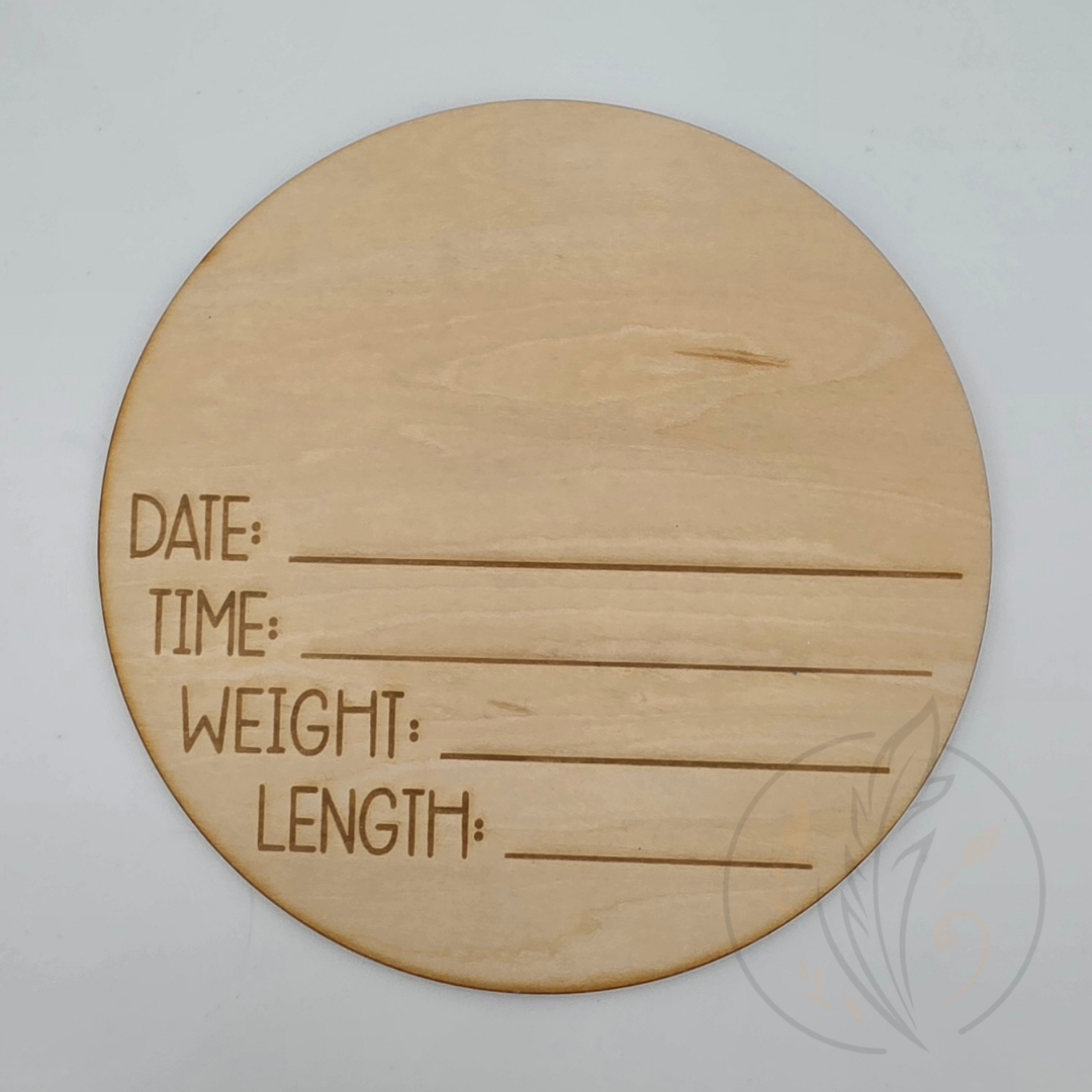 Personalized Newborn Stats