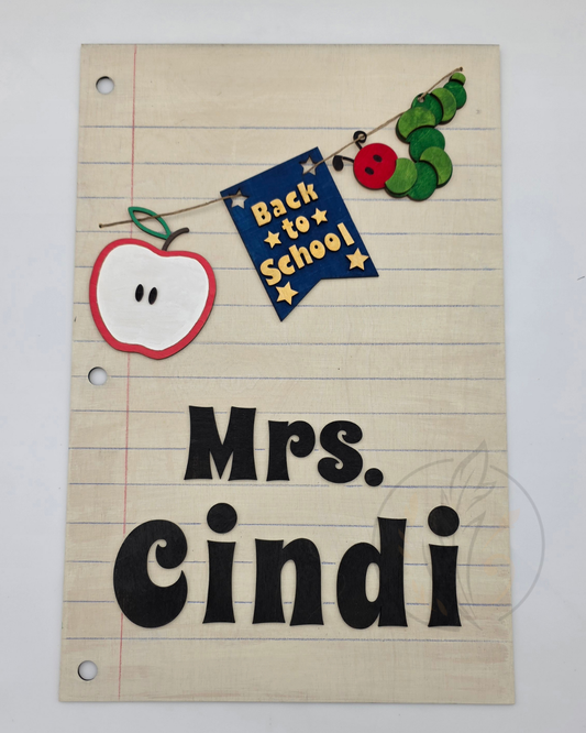 Classroom Sign