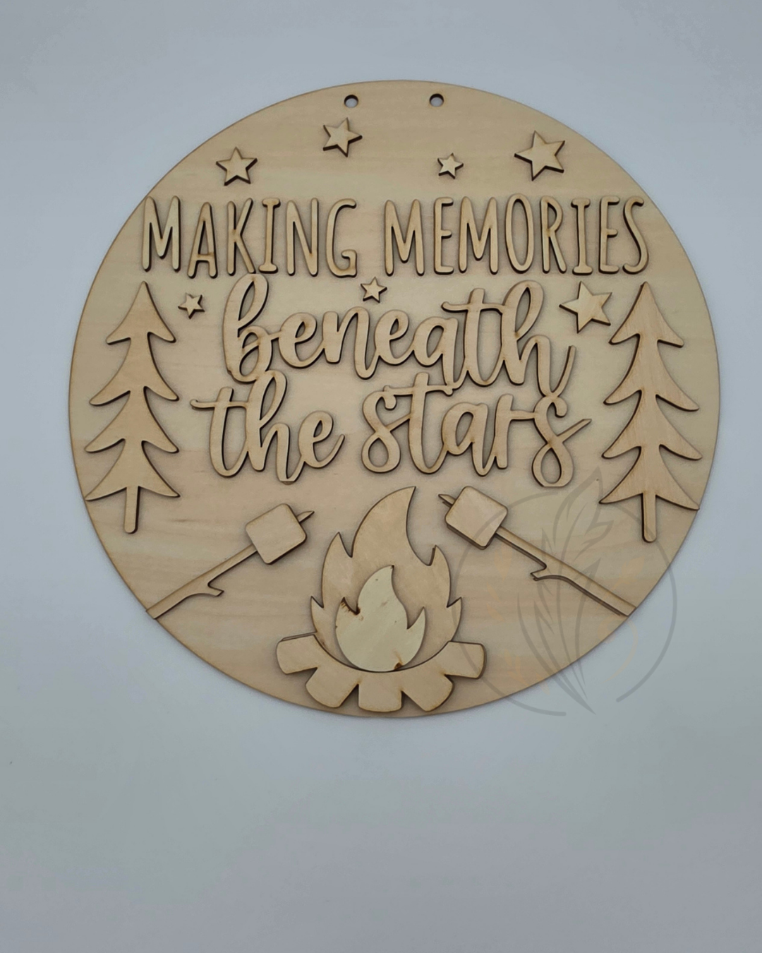 Making Memories Camping Sign