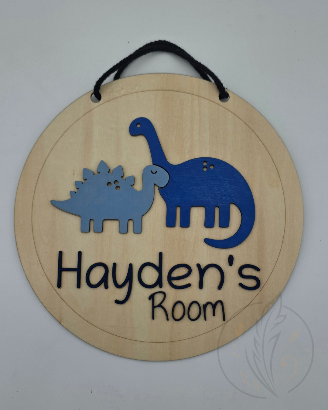 Custom Dino Name Sign