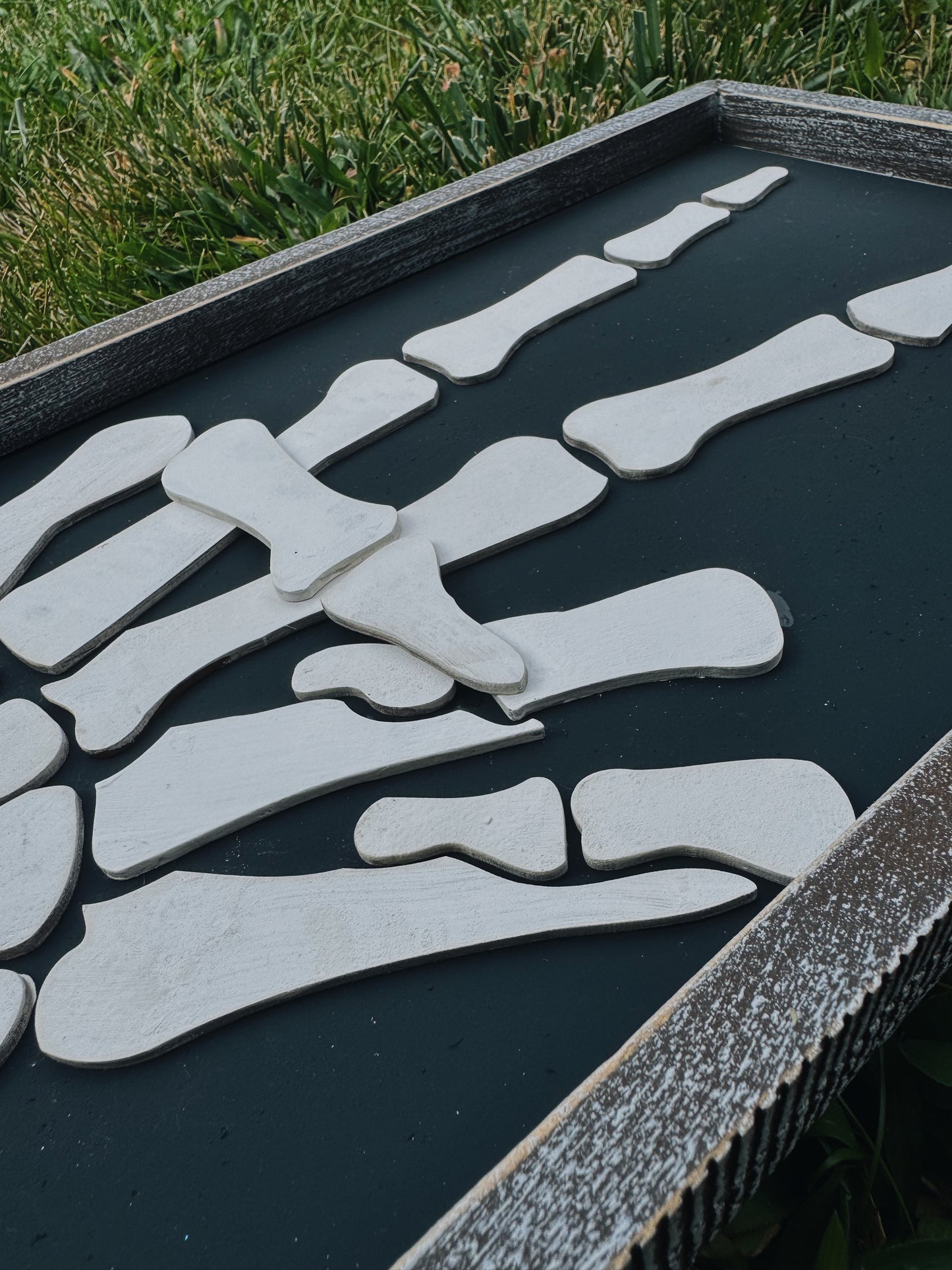Skeletal Peace Hand- Bone Chillingly Cool