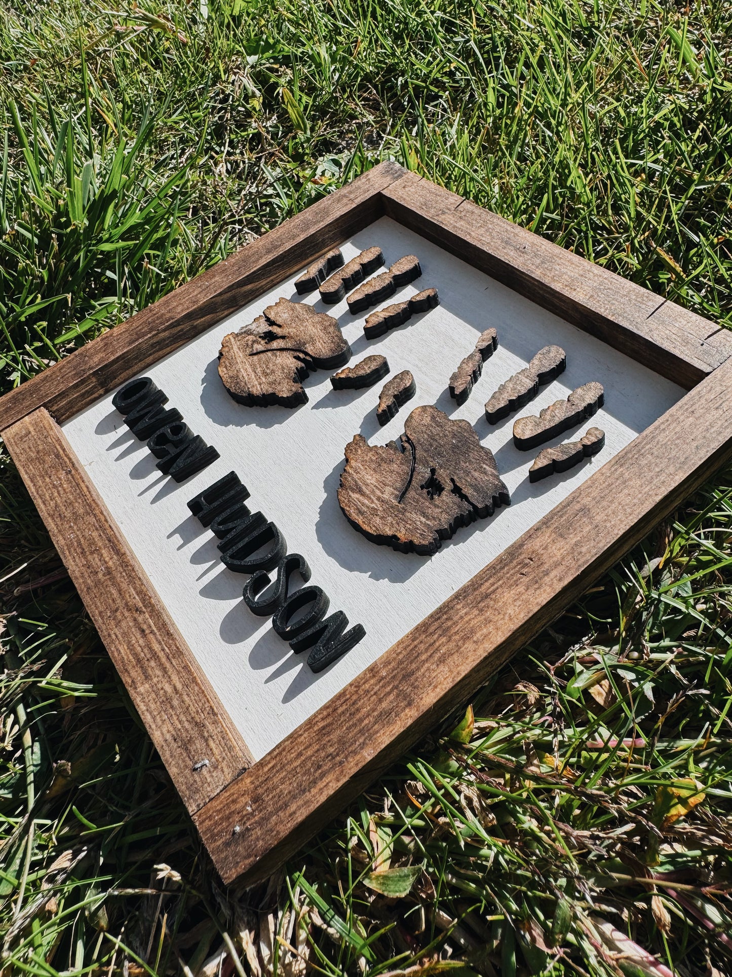 Hand/Footprint Keepsake