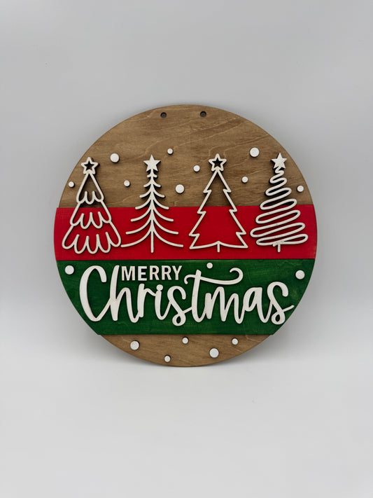 Merry Christmas Door Hanger