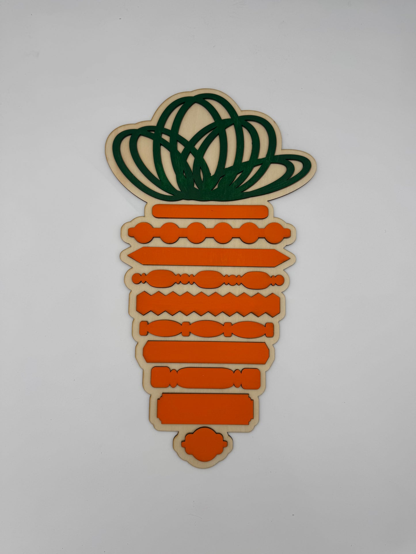 Spring Harvest Carrot Door Hanger