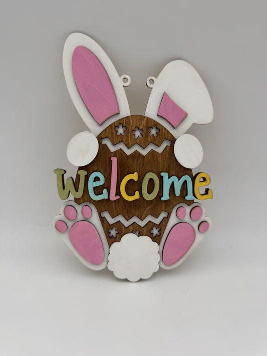 Hoppy Easter Door Hanger
