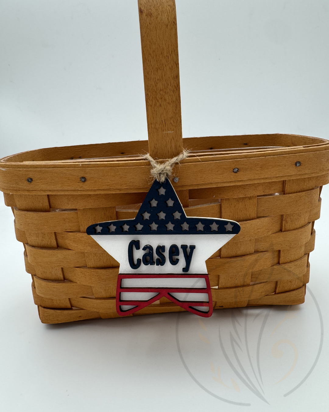Stars & Stripes Personalized Tag