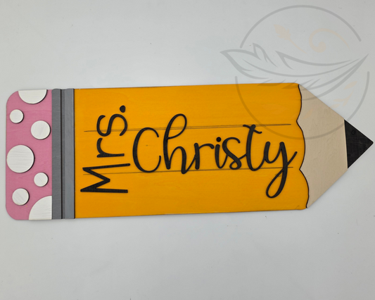 Welcome to My Classroom Door Hanger