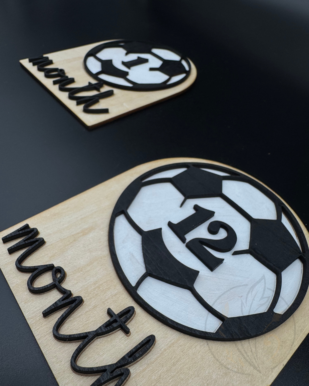 Soccer Monthly Milestone Cards