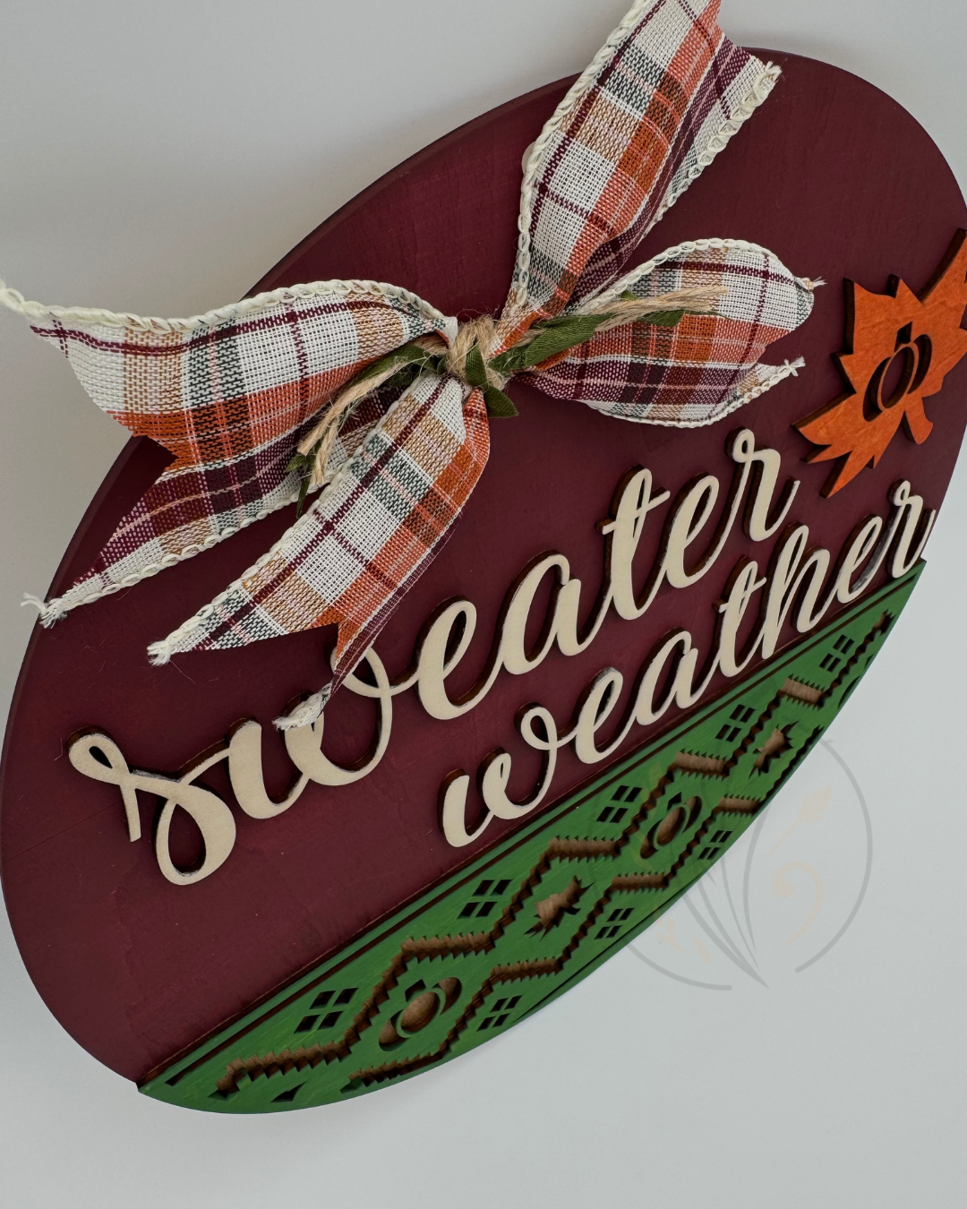 Sweater Weather Door Hanger
