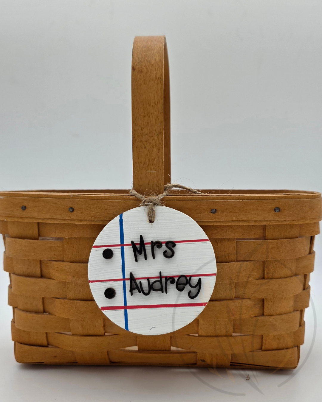 Customizable Teacher Tag