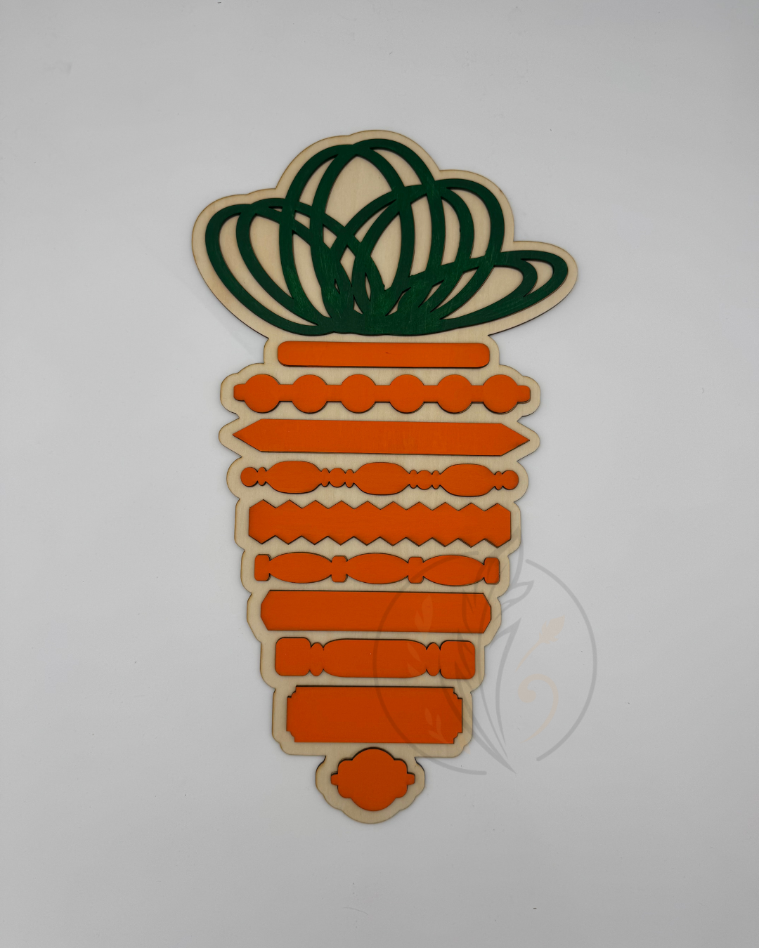 Spring Harvest Carrot Door Hanger