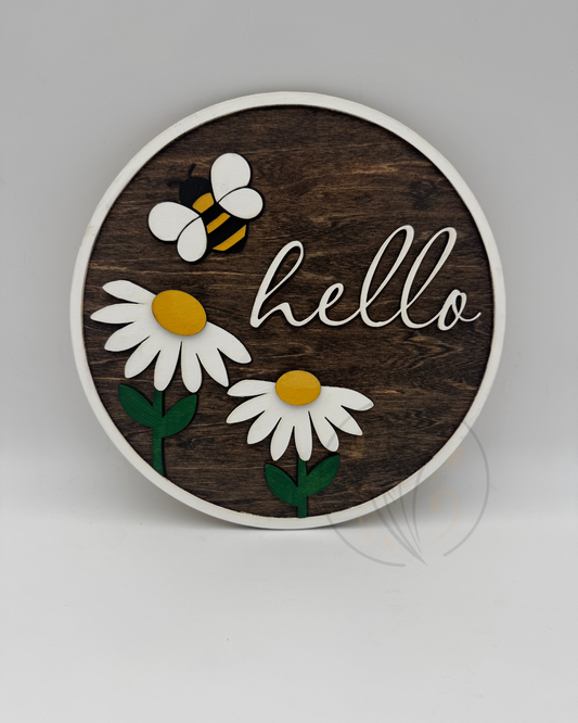 Spring Daisies Sign