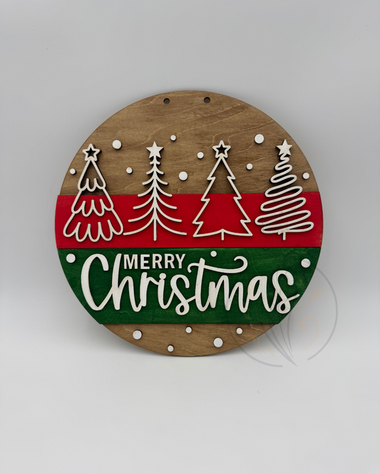 Merry Christmas Door Hanger