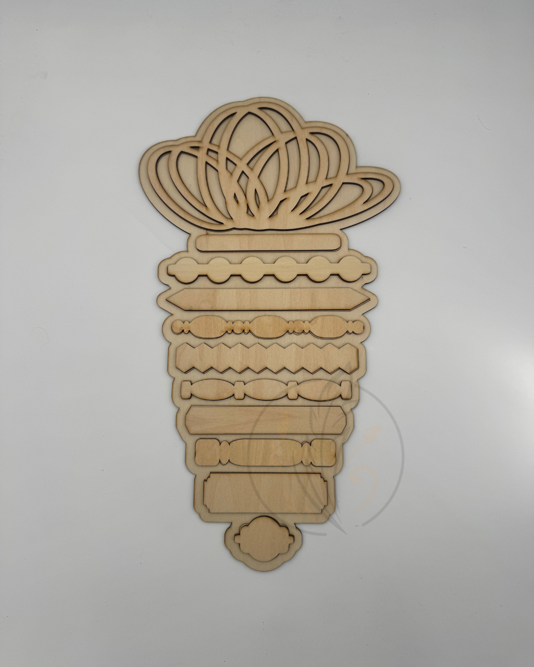 Spring Harvest Carrot Door Hanger