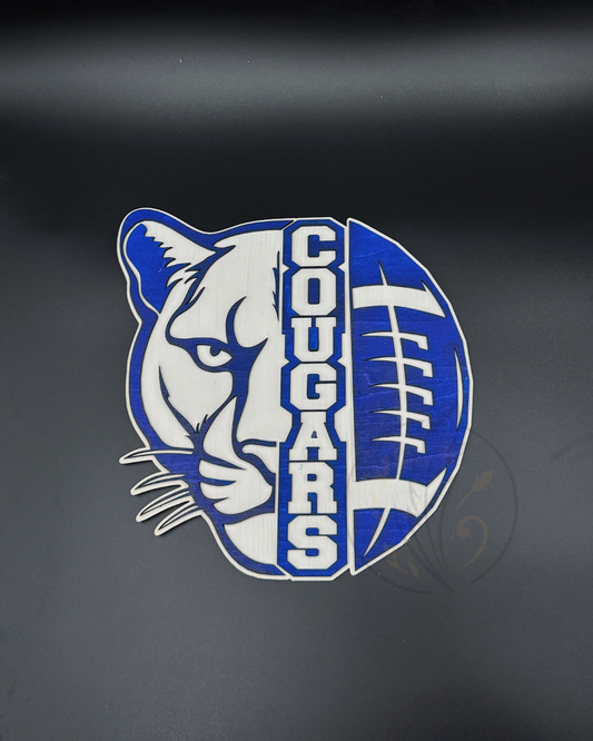 Cougars Football Sign
